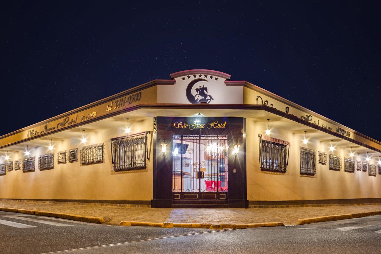 São Joaquim da Barra Sao Jorge Hotel المظهر الخارجي الصورة